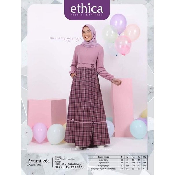 Ethica Ayumi 261 Dusty pink