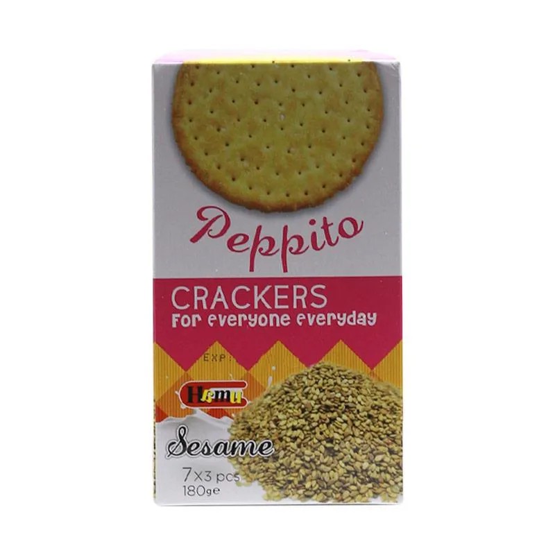 Biskuit Peppito Sesame Crackers / Kreker For Everyone Everyday 180 Gram