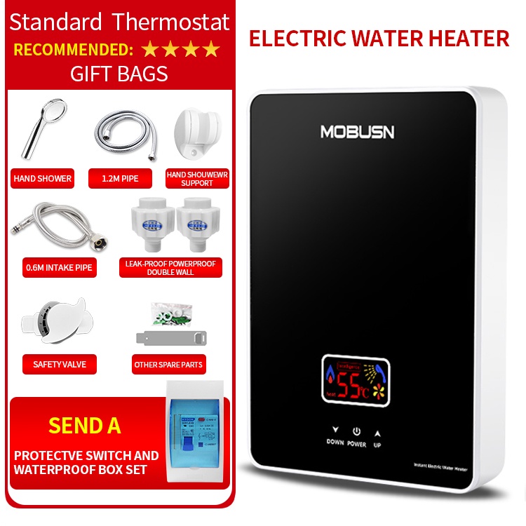 VBELL  Water Heater Instan Pemanas Air Kamar Mandi Listrik Low Watt /Water heater/pemanas air listrik /Instan water heater