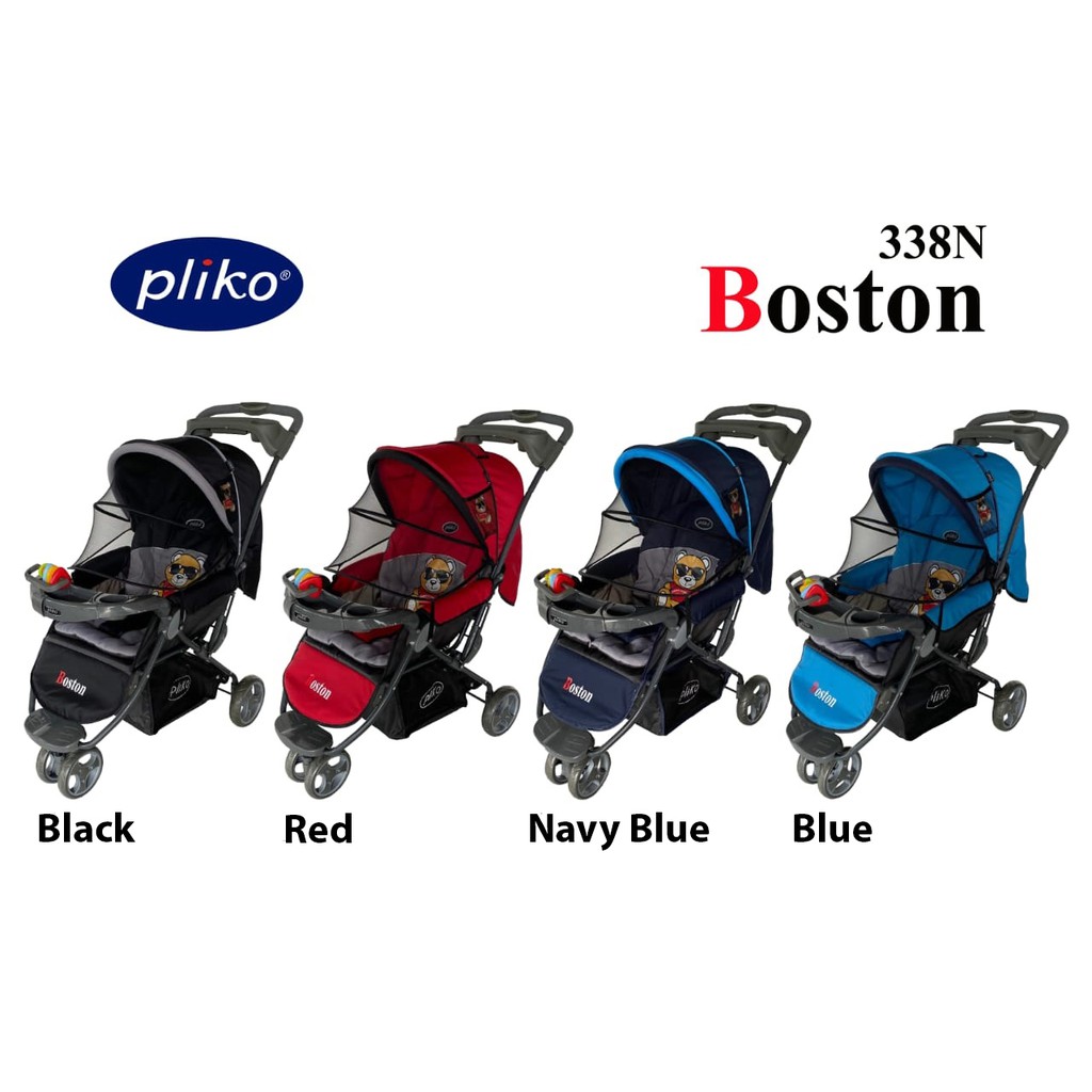 Stroller Bayi Pliko Boston PK-338 / Kereta Bayi Pliko Boston