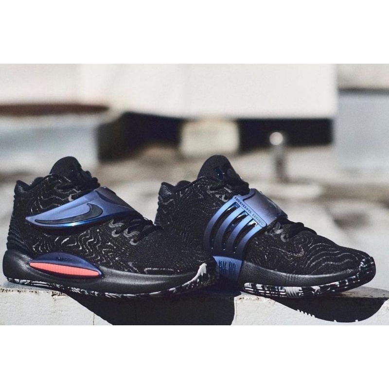 nike kd 14 black laser crimson