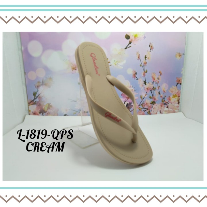 SANDAL IMPORT MODEL FLAT WANITA KASUAL NYAMAN DAN MODIS GLANZTON L1819Q-PS UK 37-41