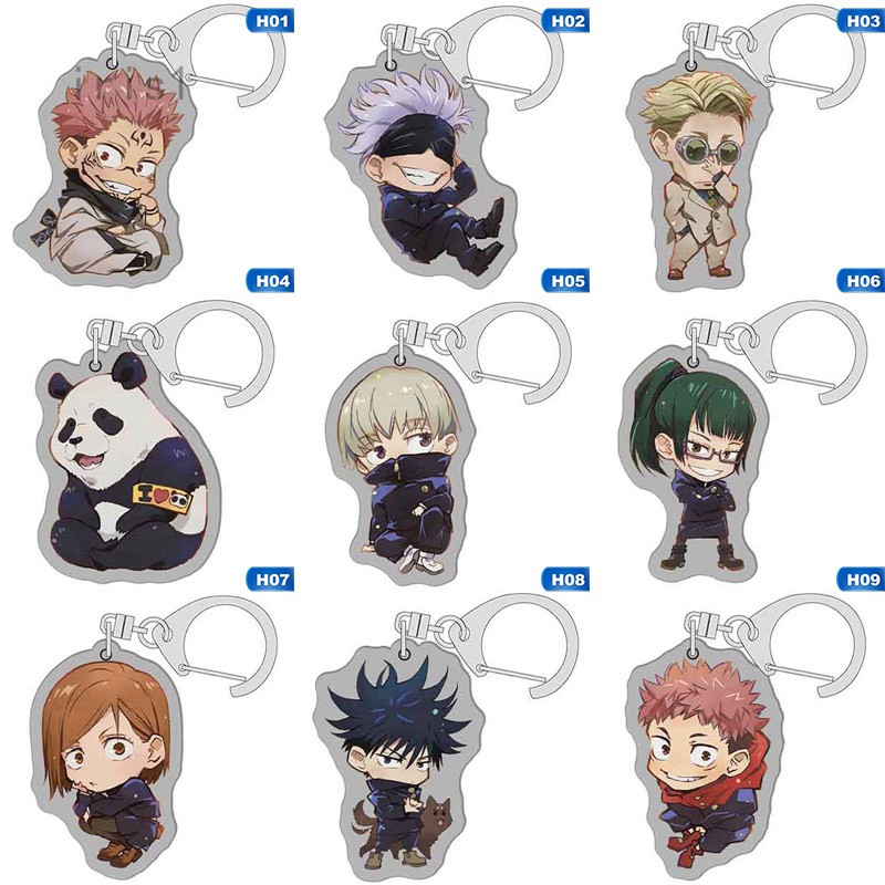 JK002 – Keychain / Gantungan Kunci Anime Jepang Jujutsu Kaisen