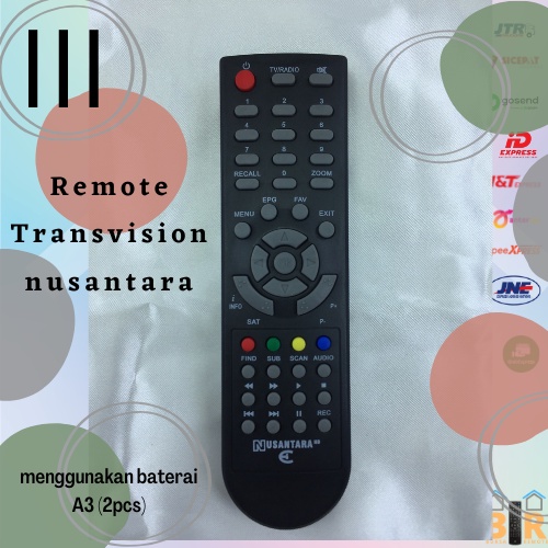 Remot / Remote Transvision Nusantara HD