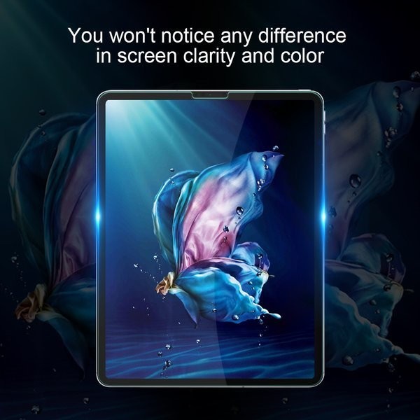 Tempered Glass H Plus iPad Pro 12.9 Inch 2021 or 2020 or 2018 Amazing