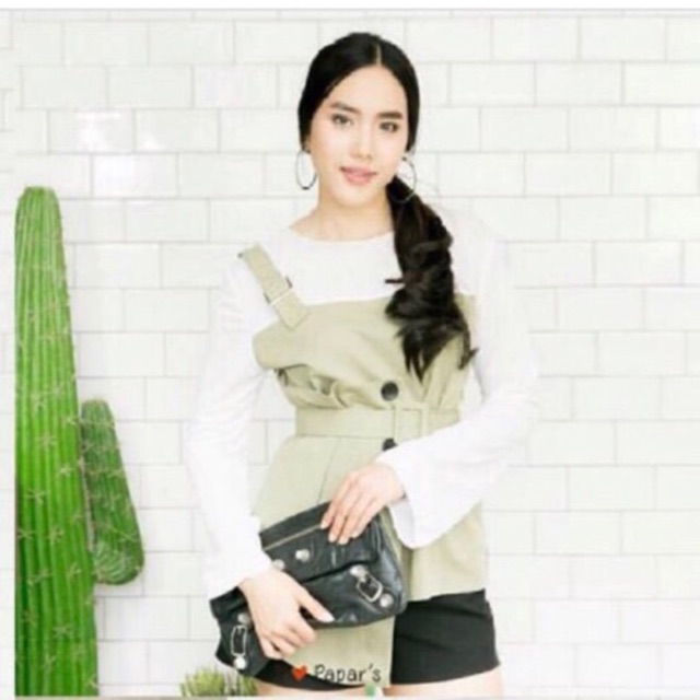 Top green on model(geserkanan) barang import premium bangkok