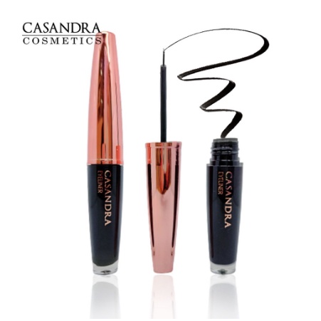 Casandra Eyeliner Liquid Waterproof | Rose Gold 5 ml