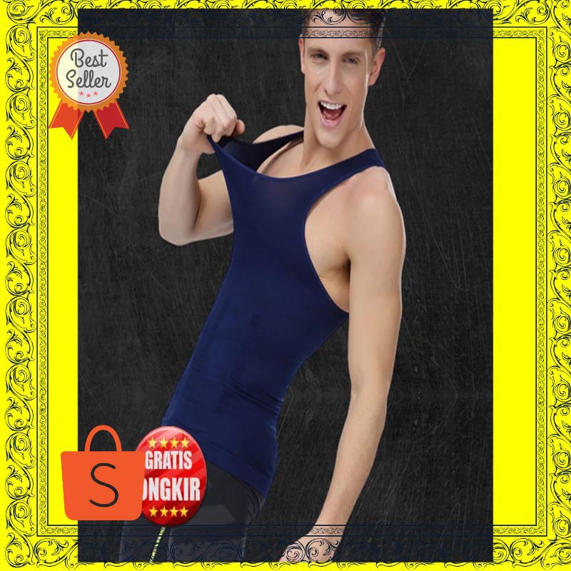 Termurah baju pelangsing - korset pelangsing - kaos pelangsing - baju pelangsing pria anti lemak