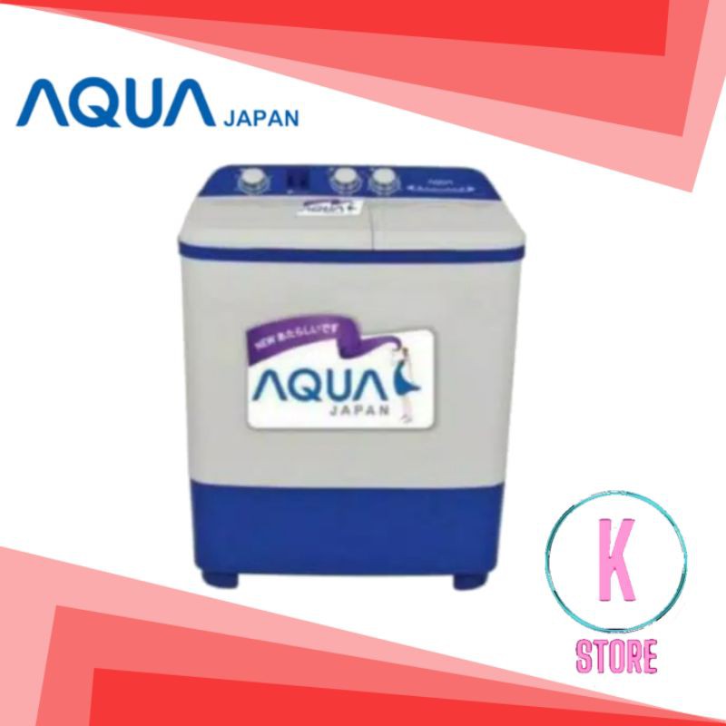 AQUA MESIN CUCI 2 TABUNG HIJAB SERIES QW-781XT (SURABAYA-SIDOARJO-GRESIK ONLY)