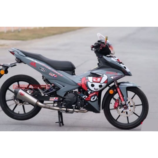 decal stiker MX KING 150 stiker full body mx king 150