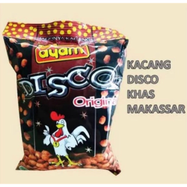 

Kacang ayam disco original 225 gr. cemilan khas makassar. oleh-oleh khas makasar