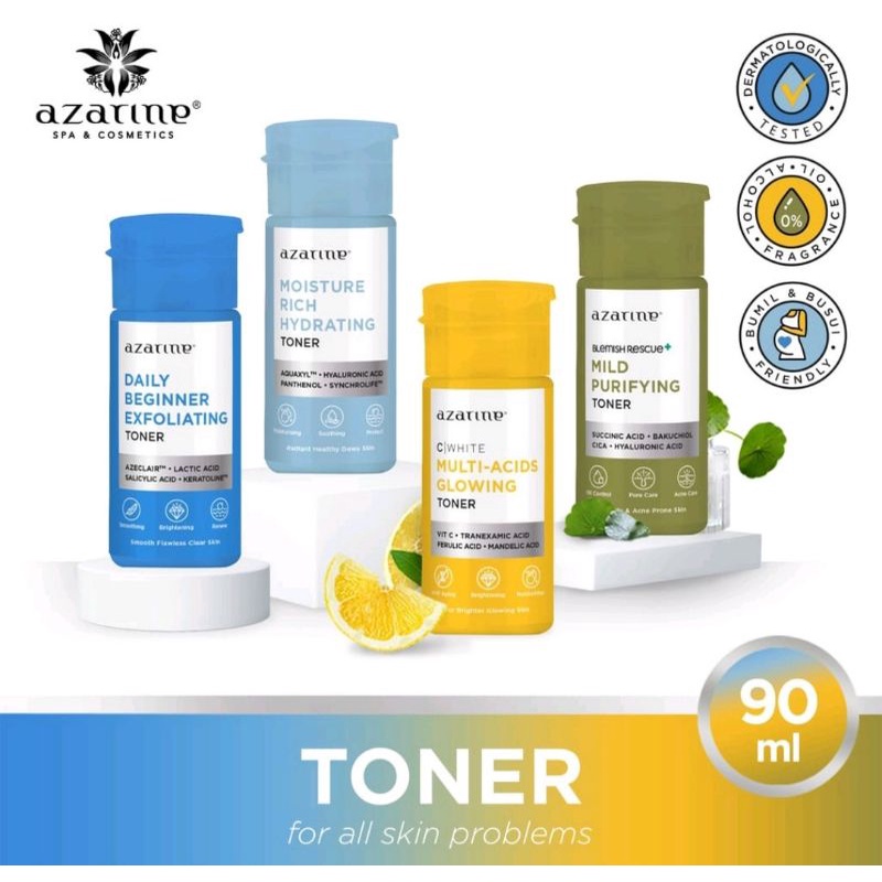 Azarine toner series