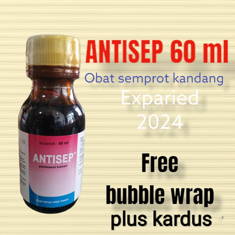 antisep 60 ml medion obat semprot desinfektan antiseptik kandang medion