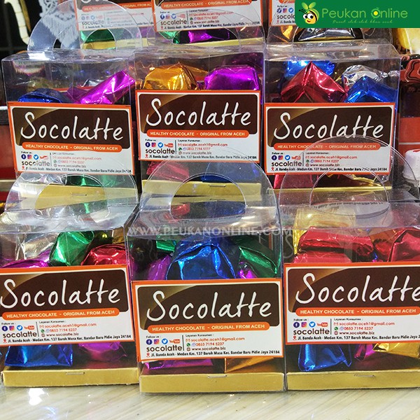 

Socolatte (Coklat Bar Khas Aceh) Kemasan Kotak Warna Warni