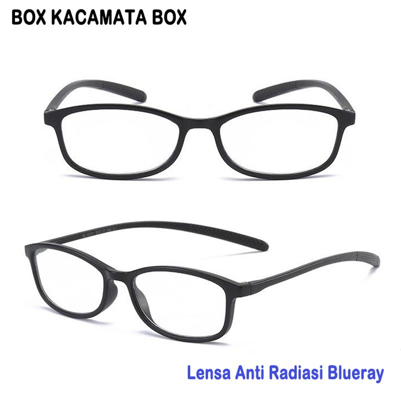 Kacamata Anti radiasi Blueray Tr90 Dewasa Unisex FA1006