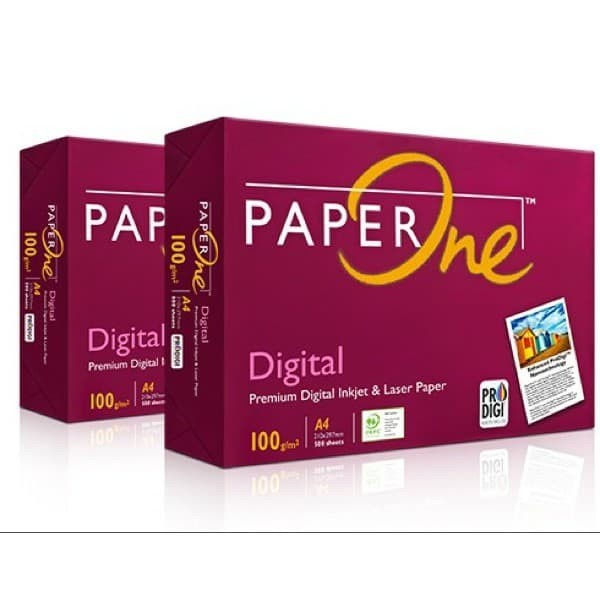 

(BISA COD) Kertas HVS A4 100 gram paper one office paper print