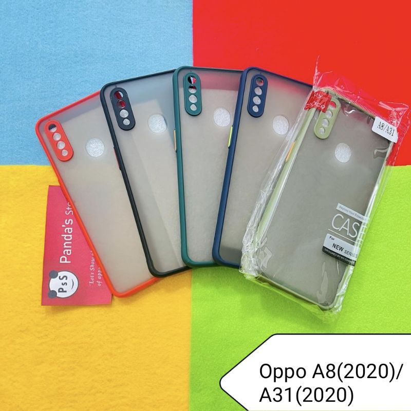 Case/ silikon terbaru aero tupe hp oppo a8 2020/ a31 2020 my choice dove