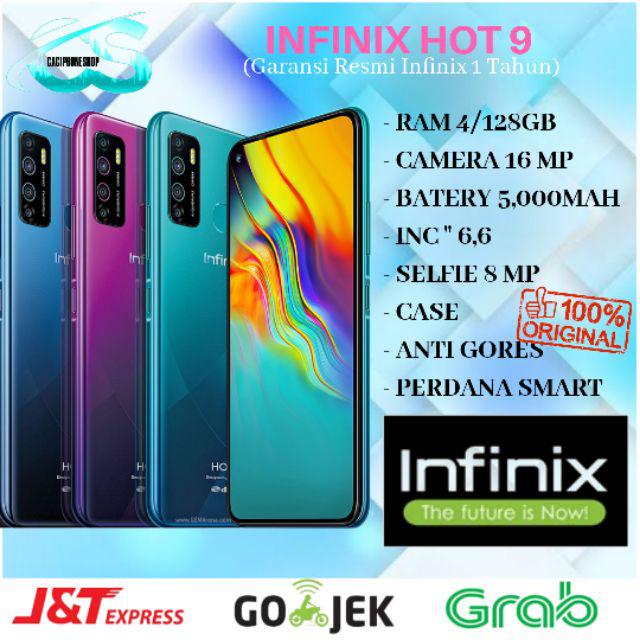 Infinix Hot 9 4 128 Ram 4gb Rom 128gb Garansi Resmi Infinix 1 Tahun Shopee Indonesia