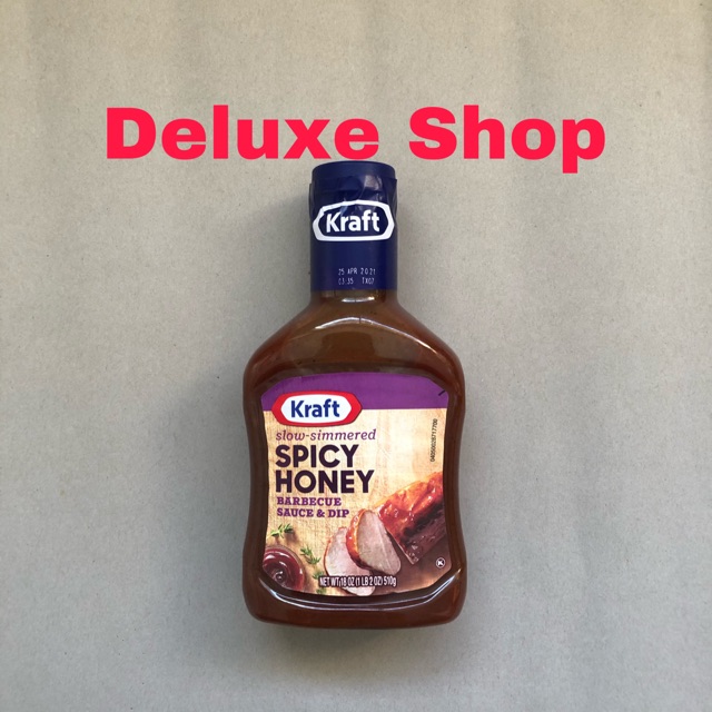 

Kraft BBQ Sauce Spicy Honey 510g