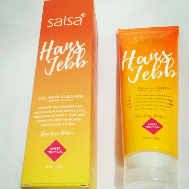 Salsa Hans Jebb Gel Skin Cleanser ( Lulur tanpa bilas ) - 100ml BPOM