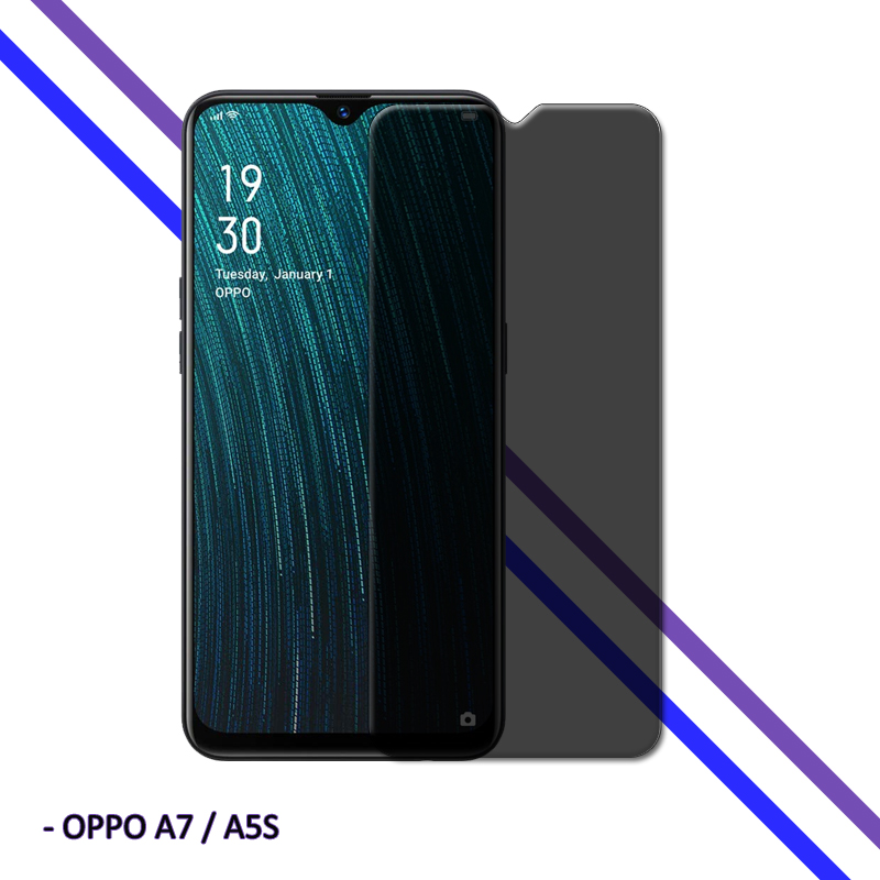 Tempered Glass Untuk Oppo A5s Anti Spy Privacy Technology Glass Protector