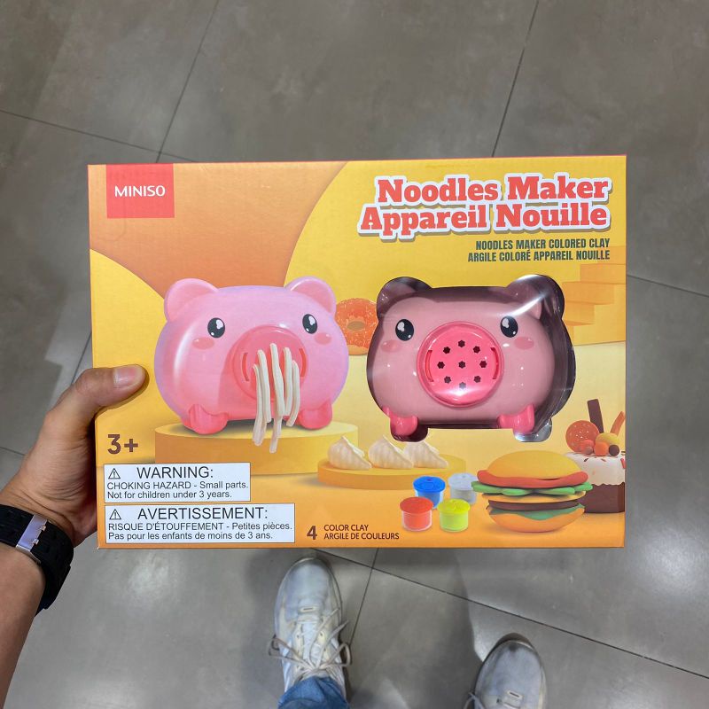 Jual Miniso Noodles Maker Colored Clay Shopee Indonesia