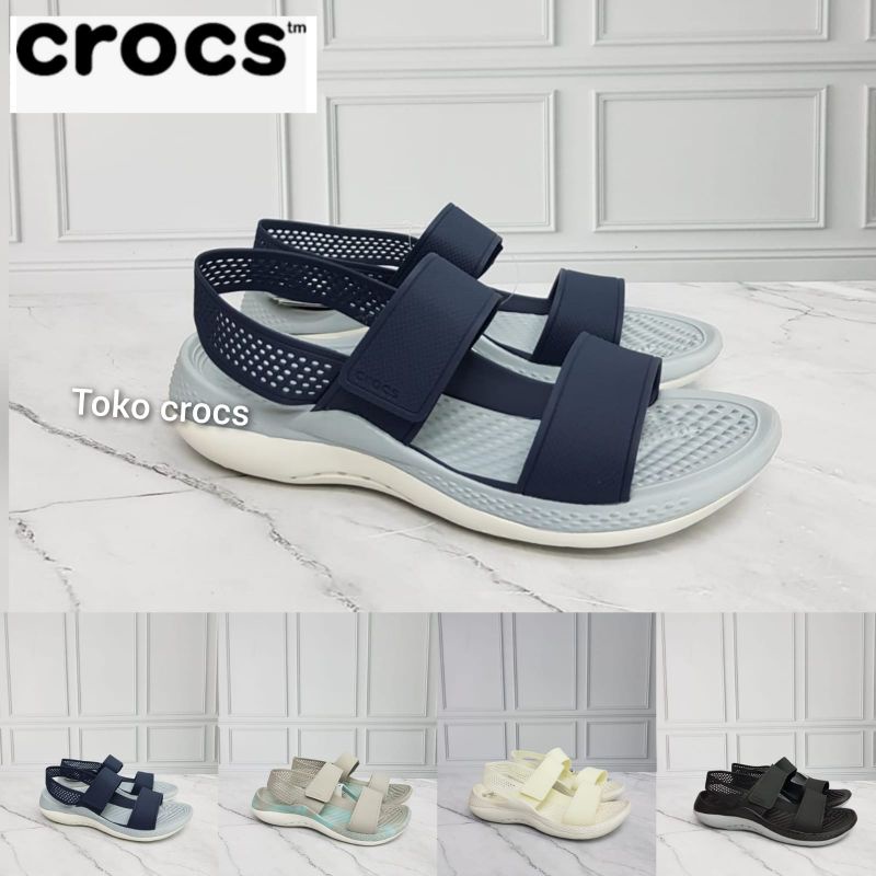 crocs literide sandal 360 woman / sandal wanita crocs literide