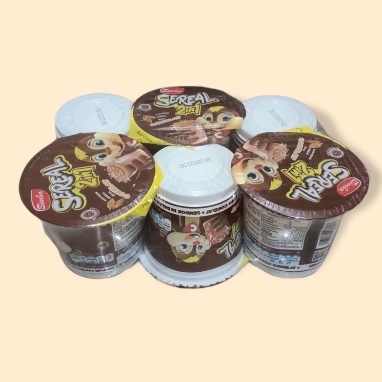 

Simba Choco Chips Coklat 2 in 1 Sereal Cup 22 gr [6 cup/pack]