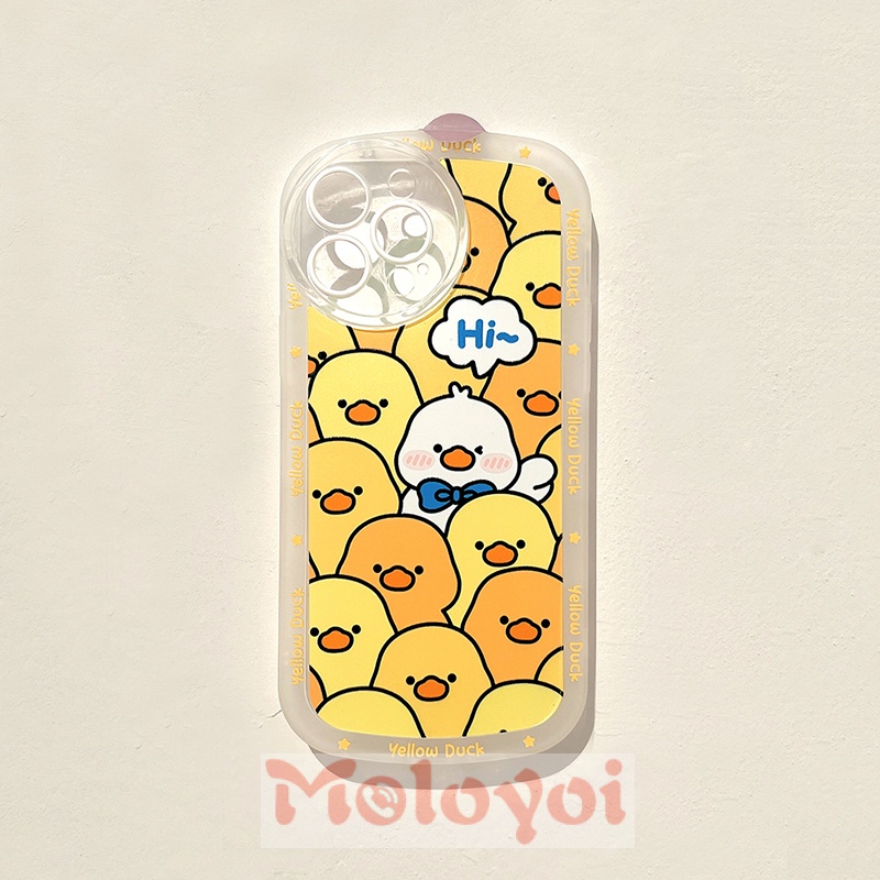 Casing Soft Case Bebek Kuning Untuk IPhone 7 8 Plus 11 XR 11Pro Max XS Max X 12 Pro Max 13 Pro Max