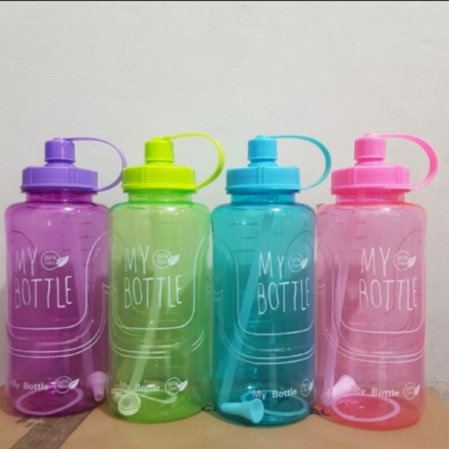 Botol Minum My Bottle 2 Liter BPA Free Travelling Jumbo Besar