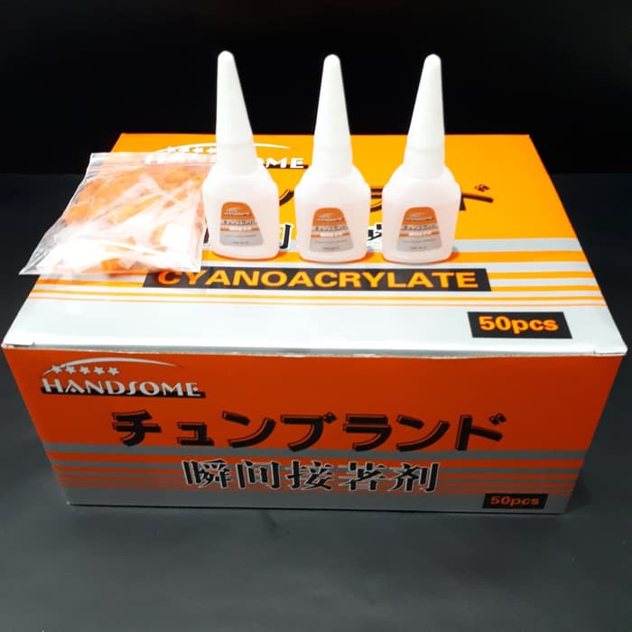 

LEM KOREA HANDSOME HS 10/ LEM SERBAGUNA 1 dus isi 50pcs grosir murah