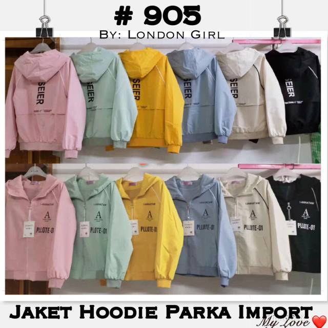 jaket hoodie parka