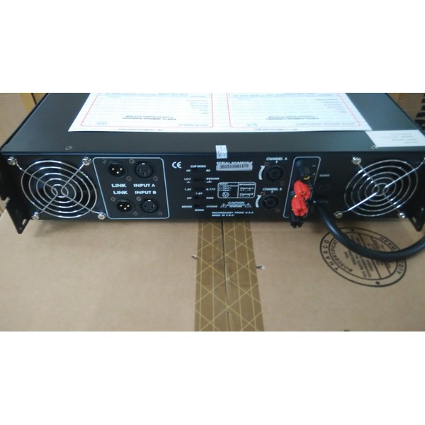 (PETI KAYU) power profesional amplifer wisdom LA 2000 / LA2000