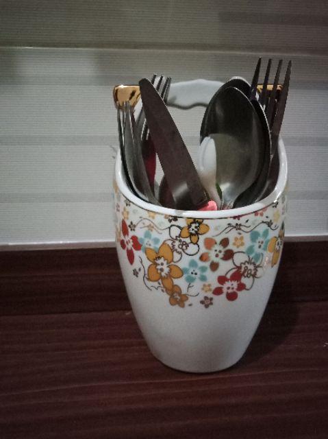 Vicenza Tempat Sendok Garpu Makan - B625