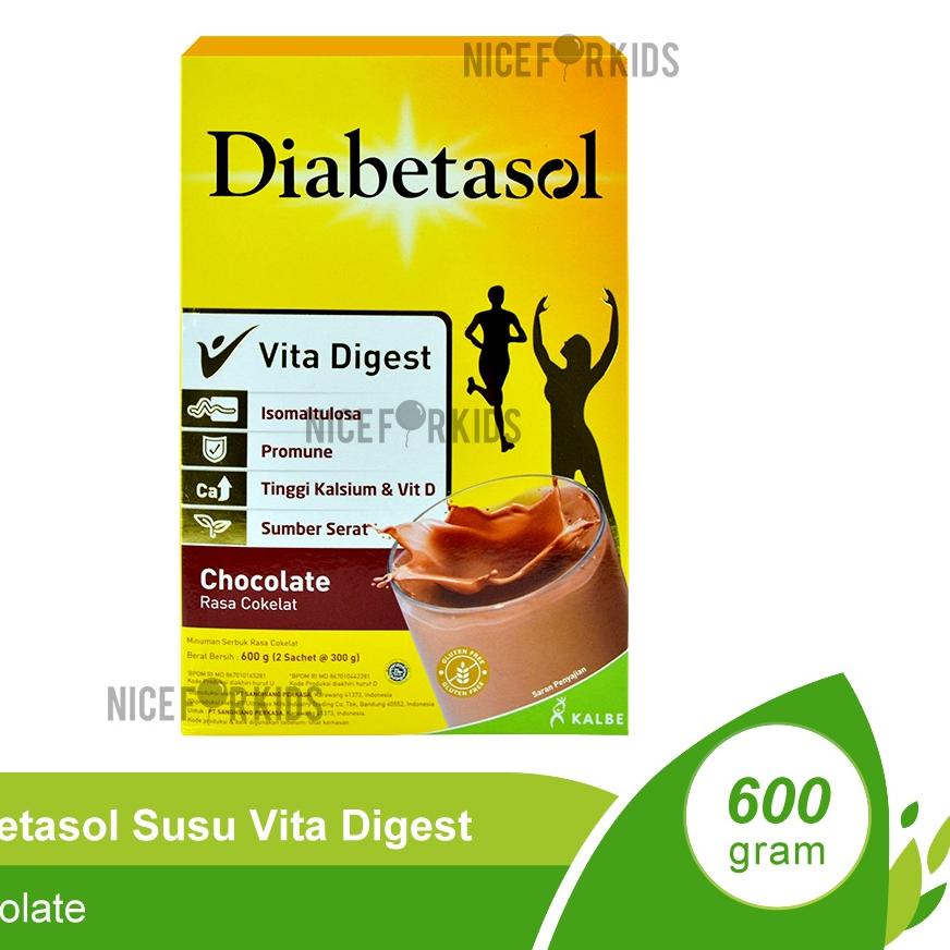

Update - Diabetasol Susu Diabet 600 Gr / Susu Bernutrisi Untuk Suplemen Makanan Penderita Diabetes ,.