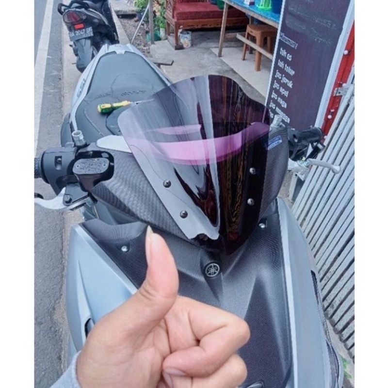 Windshield Yamaha All New Aerox 155 Connected