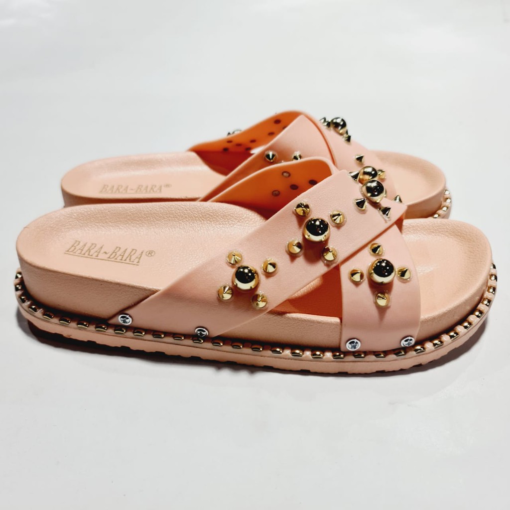 jelly sendal wanita bara bara sandal karet import barabara cewek BBJ1823SLPB