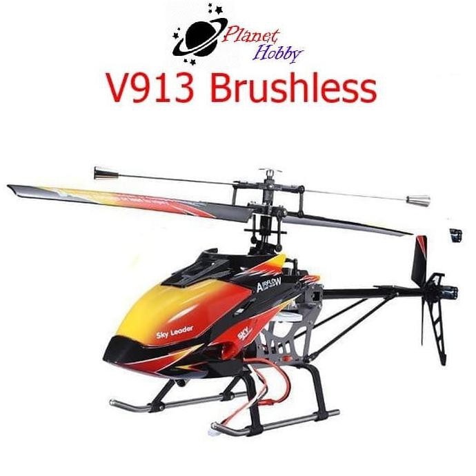 V913 Brushless Version 2.4G 4CH RC Helicopter RTF