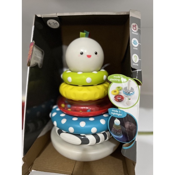 ELC glowing stacking ring