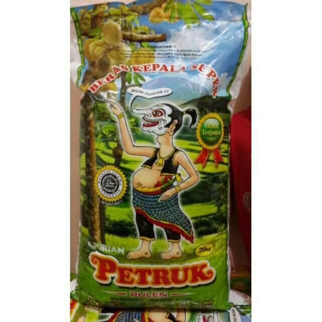 Beras Petruk 20 Kg Original Indonesia