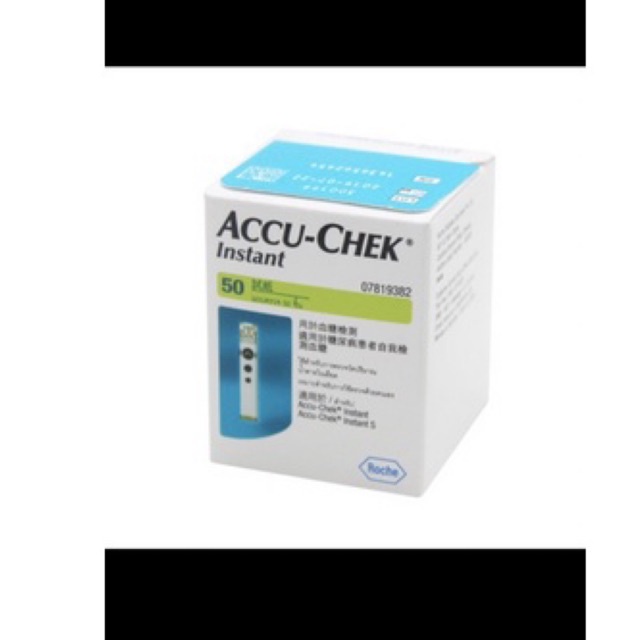 Accu-chek Instant strip isi 50 dan 100 accuchek