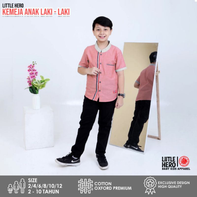 Kemeja KOKO anak casual anak laki-laki / hem kemko baju muslim tangan pendek anak cowok