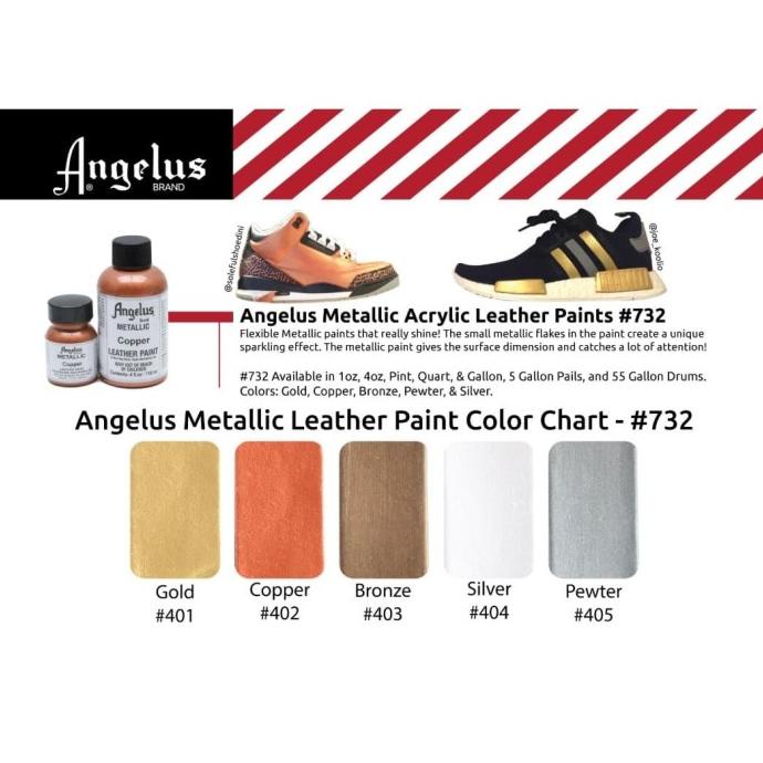 

TERBARUU!! Angelus Leather Paint 29ml Metallic SALE