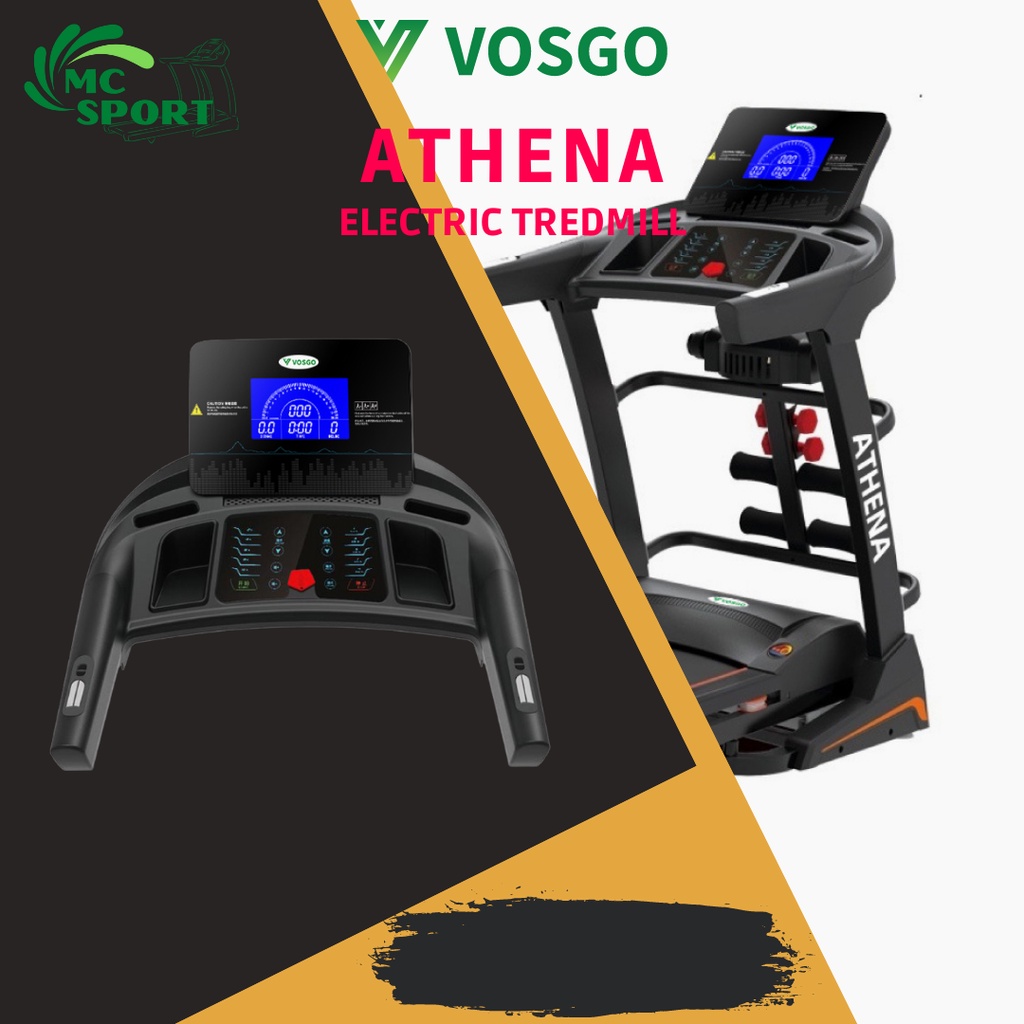 Alat Treadmill Elektrik Athena Vosgo