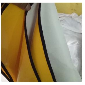 APRON PVC KUNING P. 100 x L. 70 - Kuning