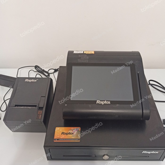 Raptor POS mesin Cashier Kasir canggih second