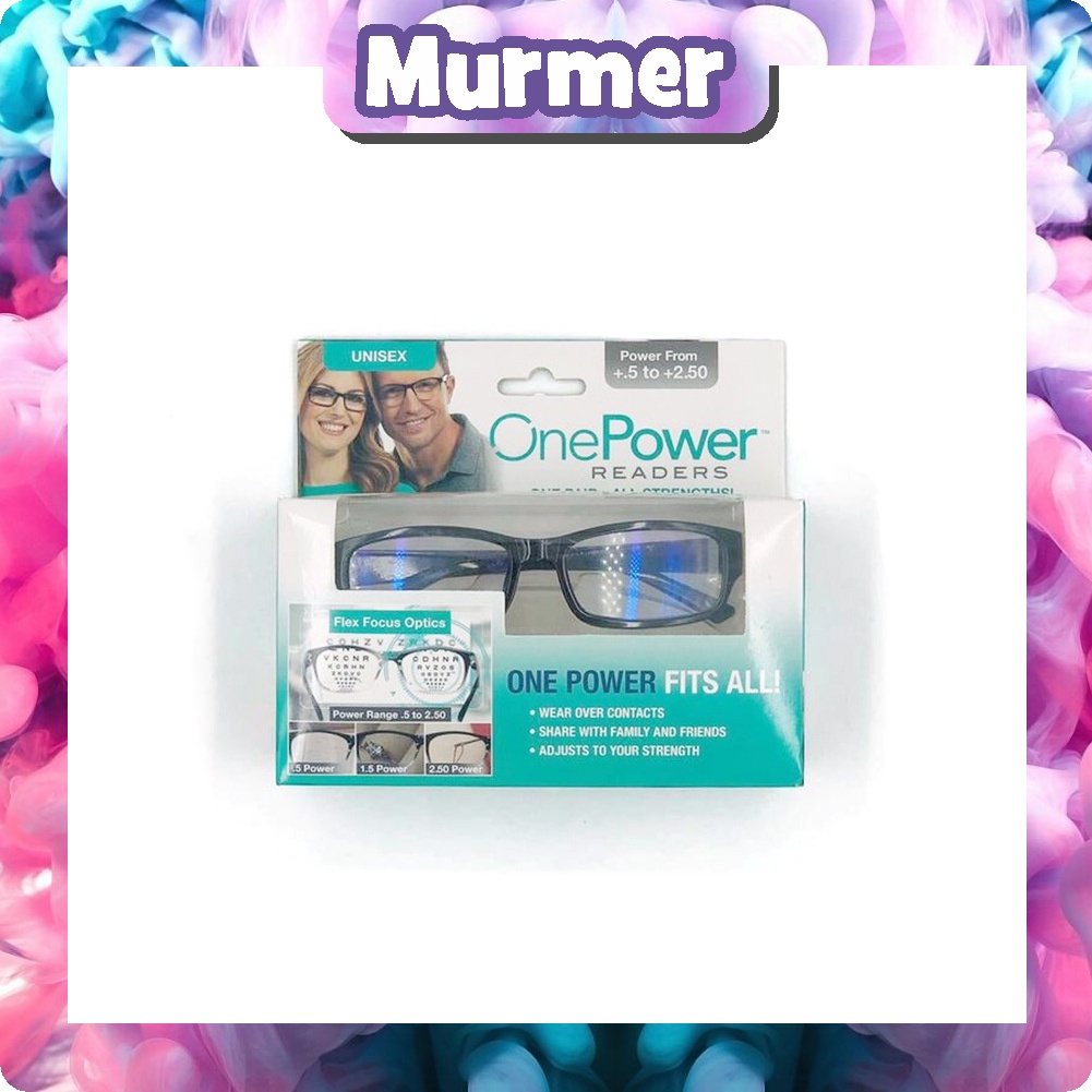 MurmerOfficial R450  Kacamata Baca Plus Auto Focus Adjusment Ajaib One Power Readers Untuk Pria Dan Wanita