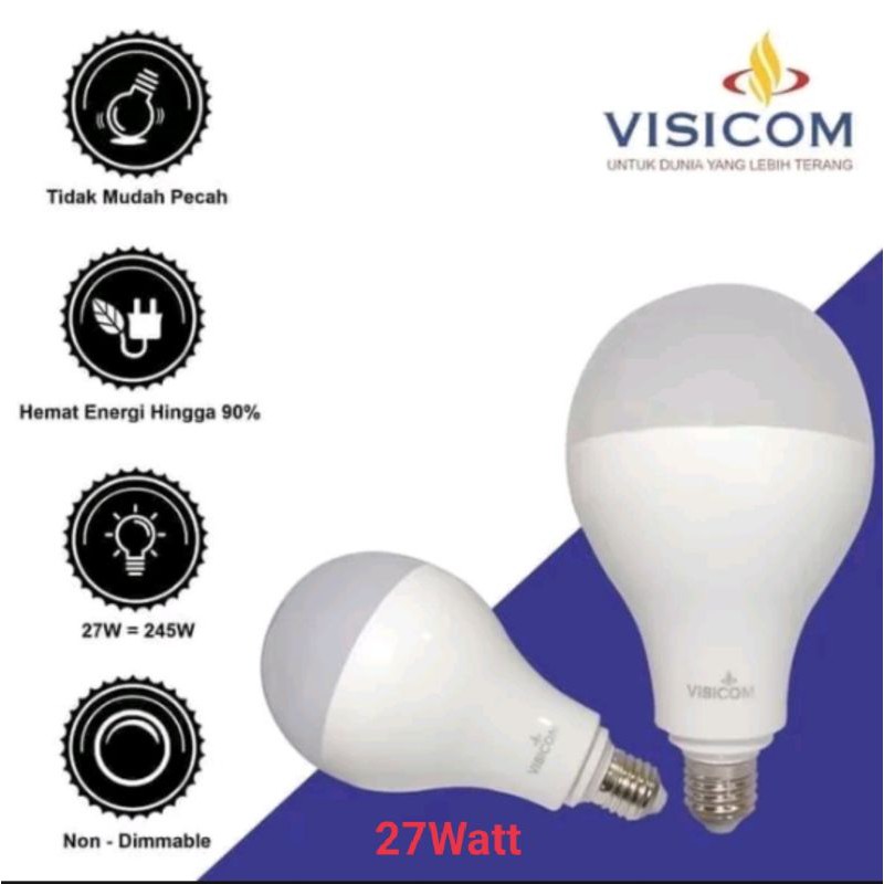LED BULB VISICOM 27W