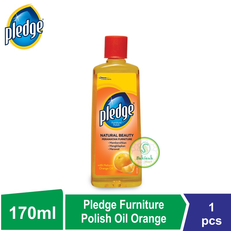 Pledge Furniture Polish Oil 170ml - Pembersih Pengkilap Furniture