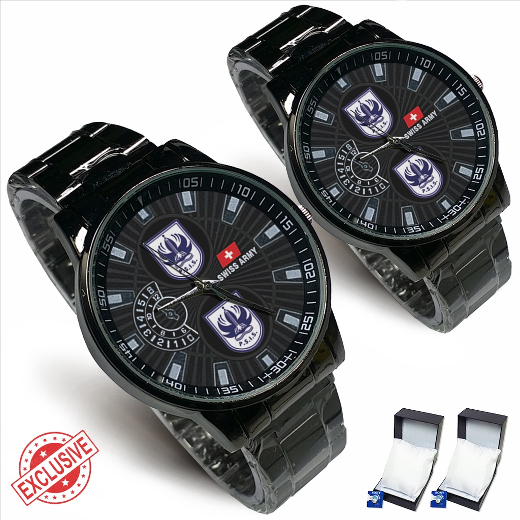 Jam Tangan Rantai Couple Logo PSIS (Cool)